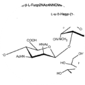  The pentasaccharide in the glycoconjugate composition possesses the following structure