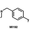 Chemical structure of the histone deacetylase 3–selective
inhibitor MI192.