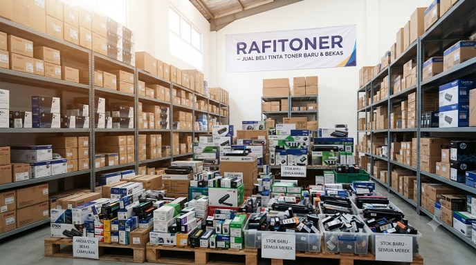 Penampungan Jual Beli Tinta Toner Cartridge Baru Bekas Original Rafi Toner Kebayoran Lama Jakarta