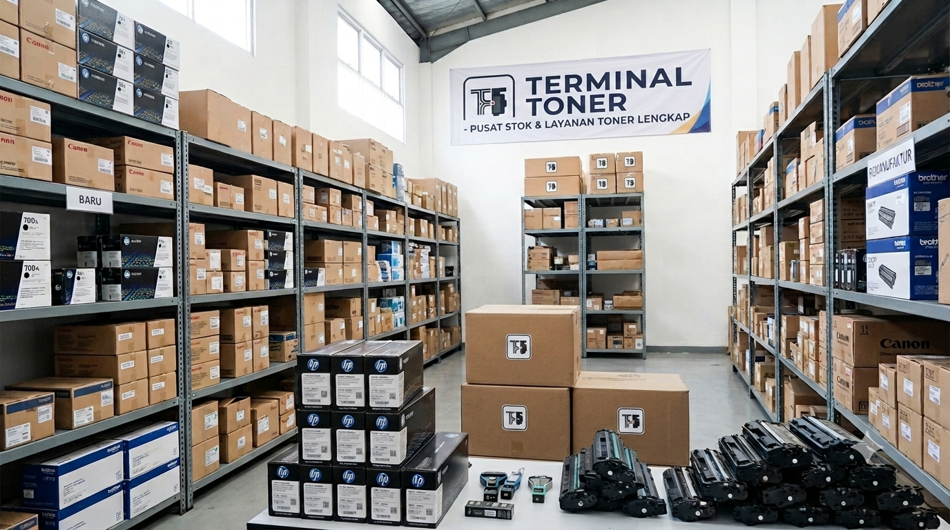 Jual beli tinta toner printer baru dan bekas Terminal Toner ITC Kuningan