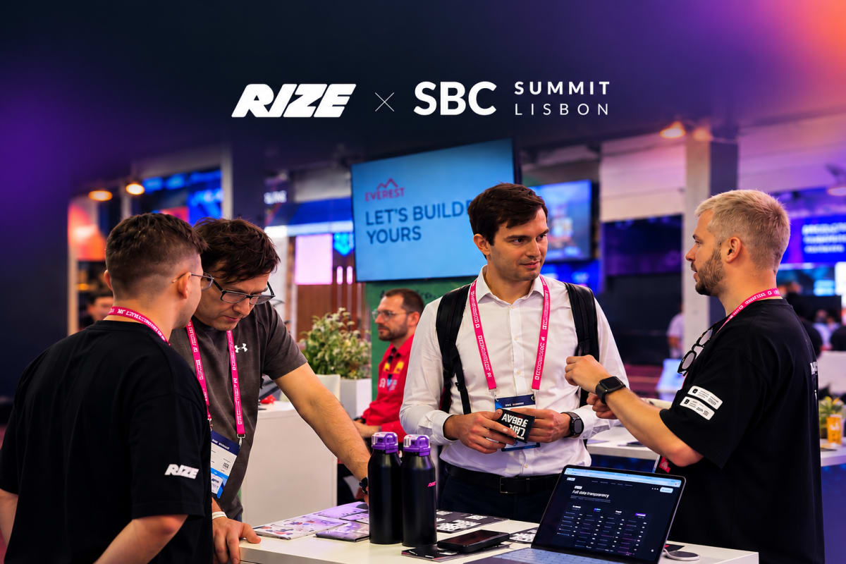 RIZE at SBC Lisbon 2026 and What's Next