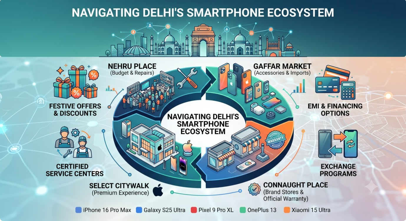 navigating Delhi's Smartphone ecosustem