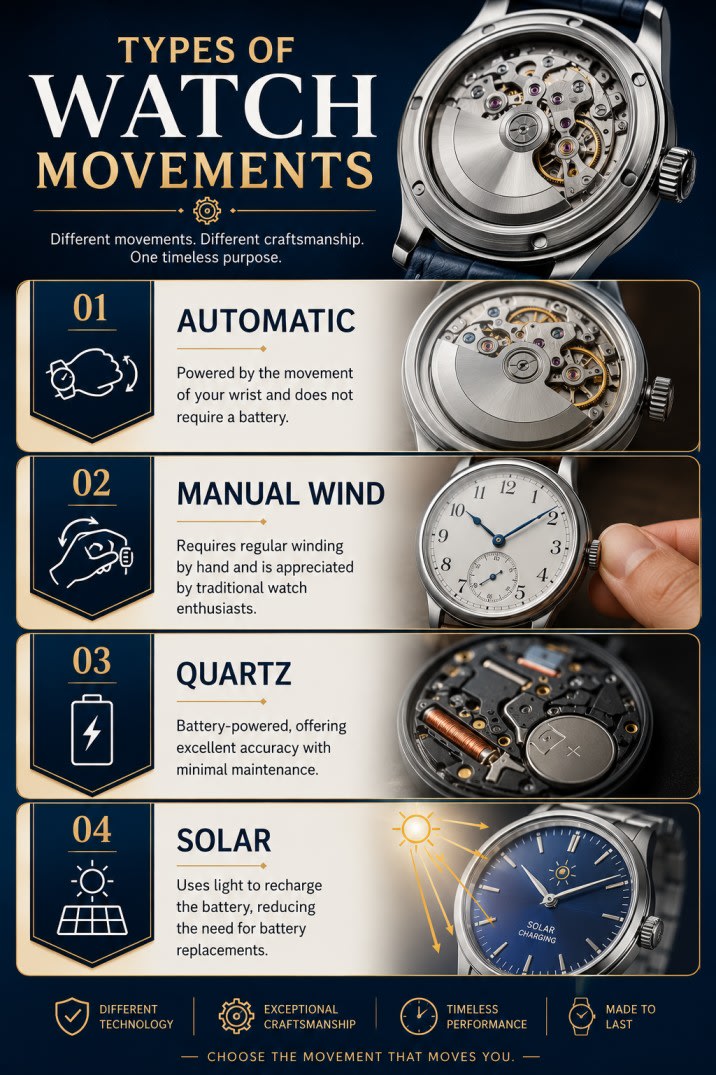 Types of Watch Movements | top 10 best watch to buy in 2026