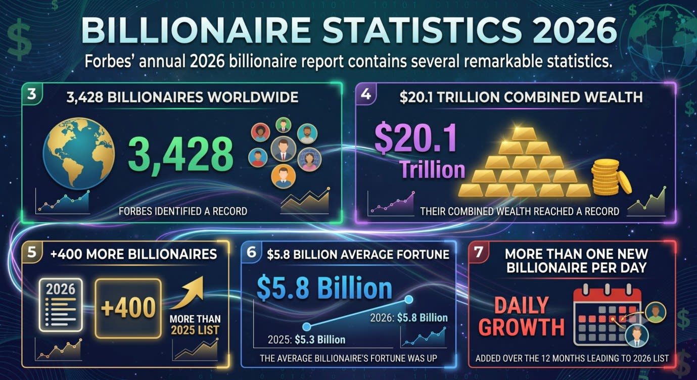 Billionaire Statistics 2026