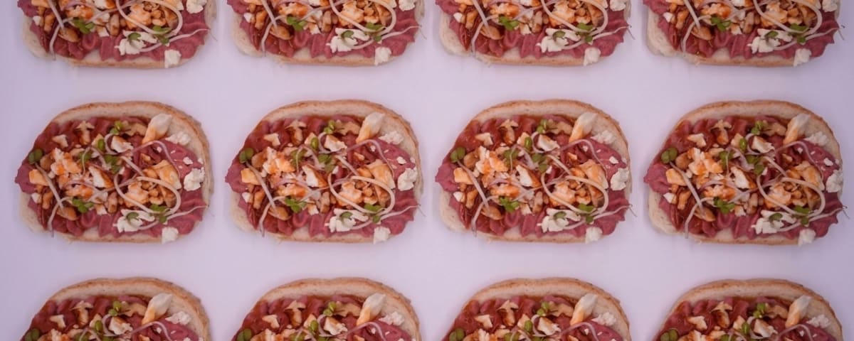 Open sandwiches
