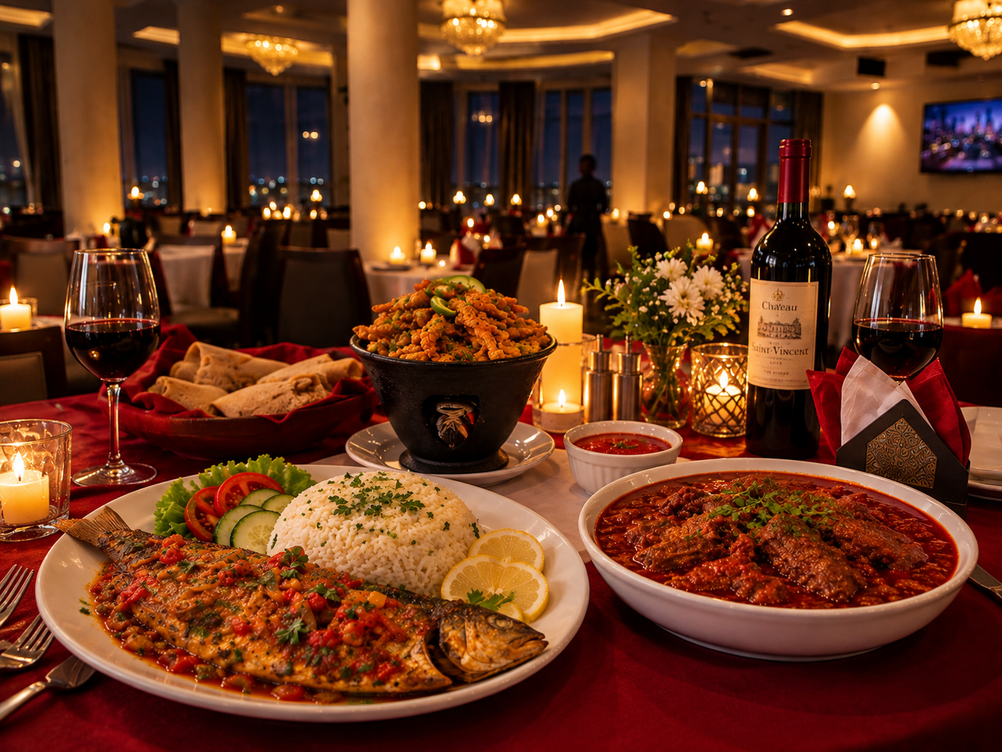 International Cuisine & Ethiopian Specialties