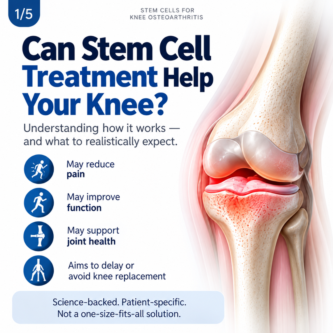 Can Stem Cell Treatment Help Your Knee?