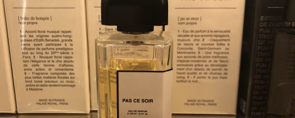 切ない甘さを持つ美女の香り「Pas ce soir(パ ス ソワール)」/『BDK parfum(ビーディーケー パルファム)』