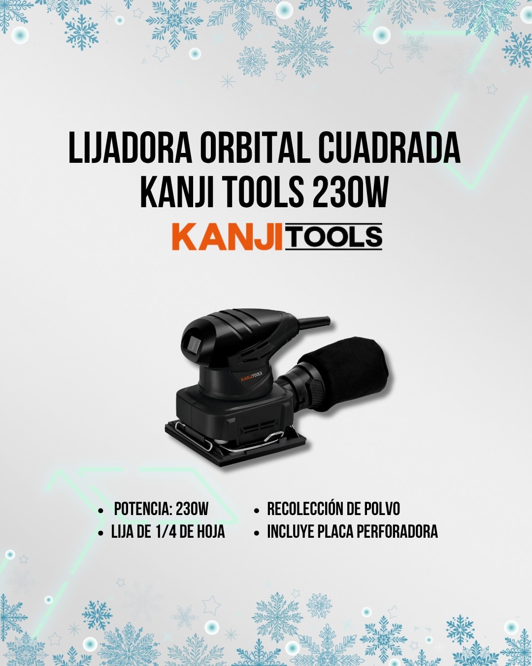 Rotomartillo Kanji Tools 800W Kit RM8002PB Negro (N°5921