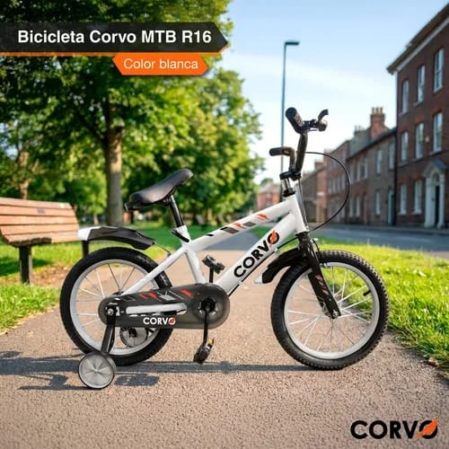 Bicicleta Corvo Infantil 16