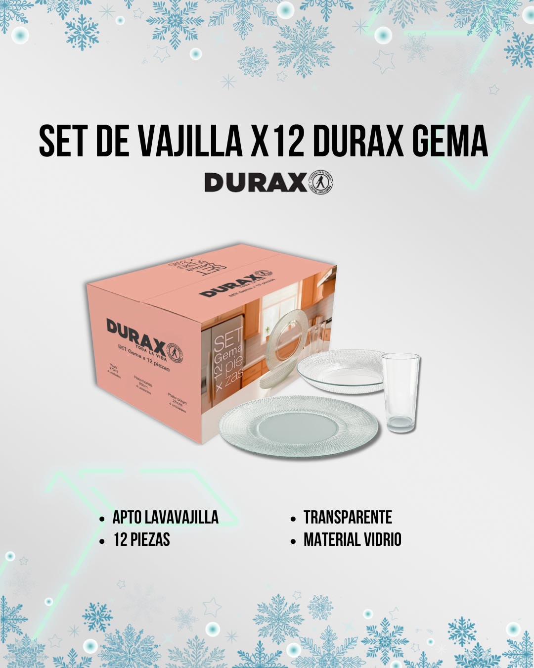Vaso Durax SixPack Point (N°9447