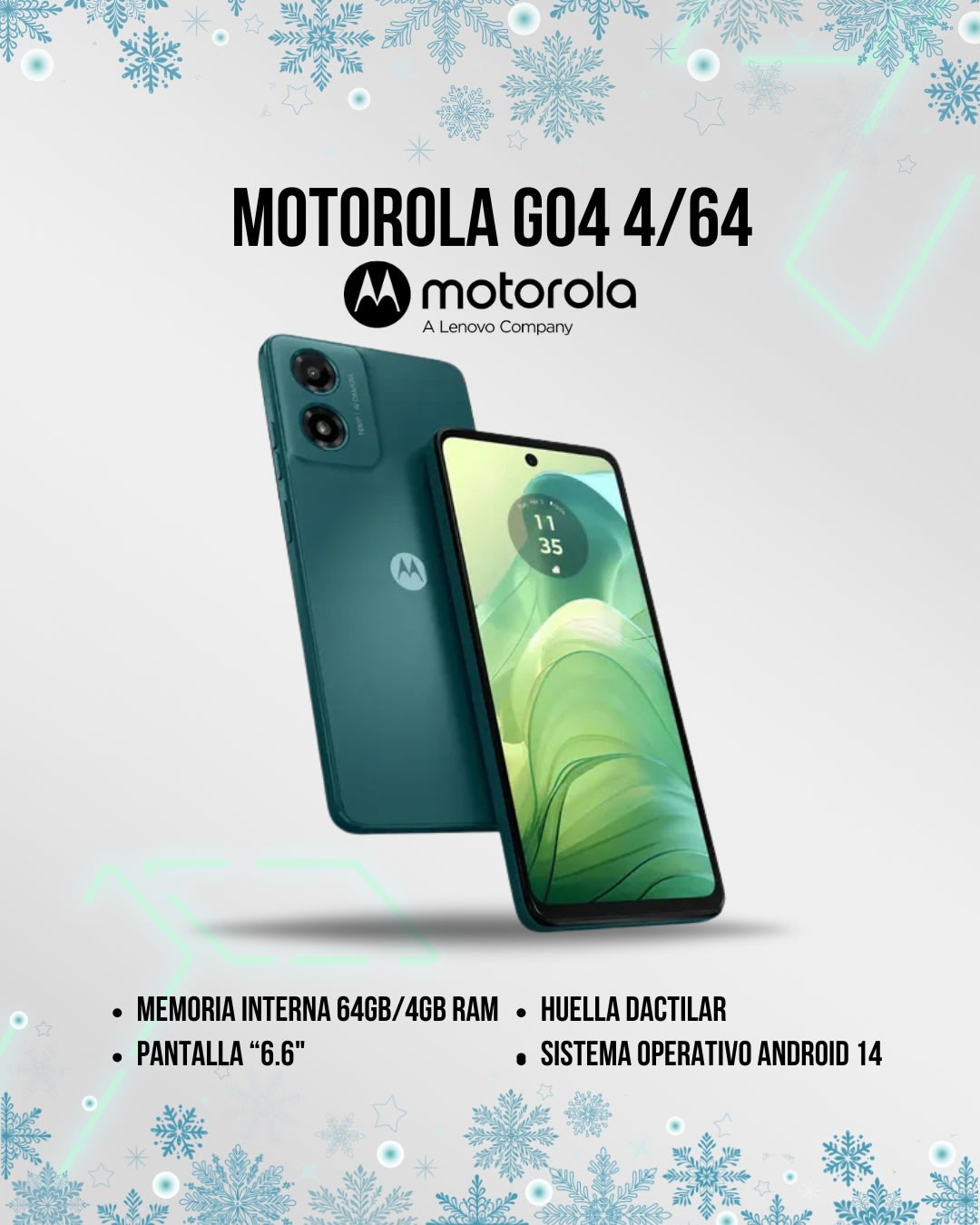 Celular Motorola G04 4 GB / 64 GB