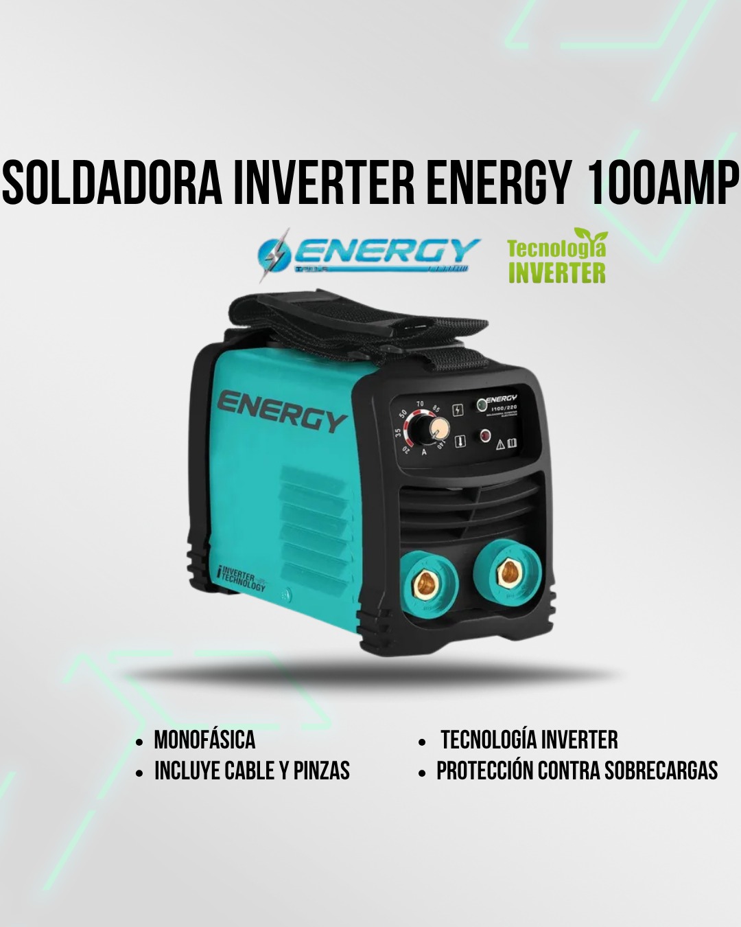 Soldadora Inverter Energy 100AMP
