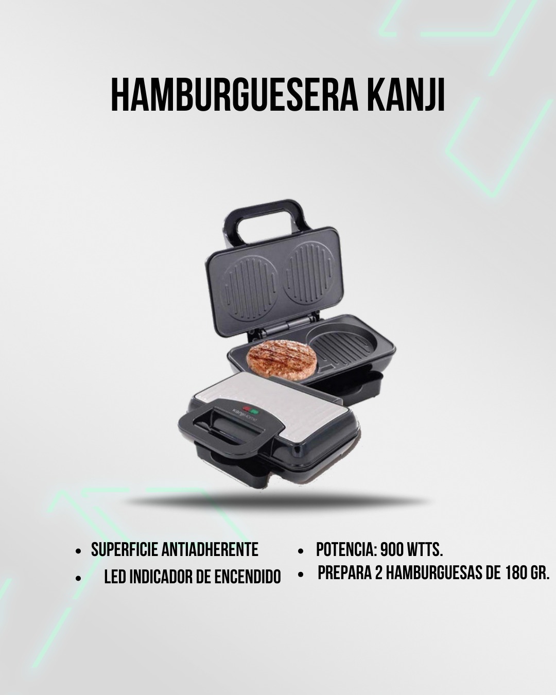 Hamburguesera Kanji KJH-HM900SEC01