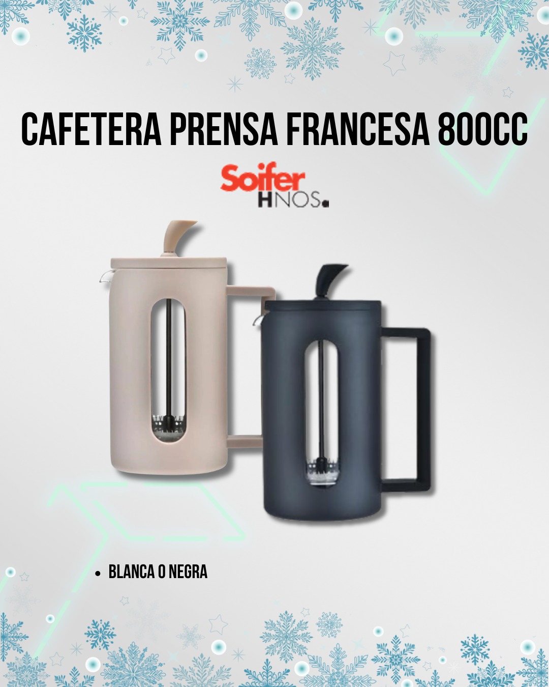 Cafetera Prensa Francesa 800cc