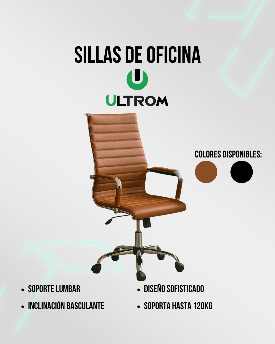 Silla de oficina Ultrom