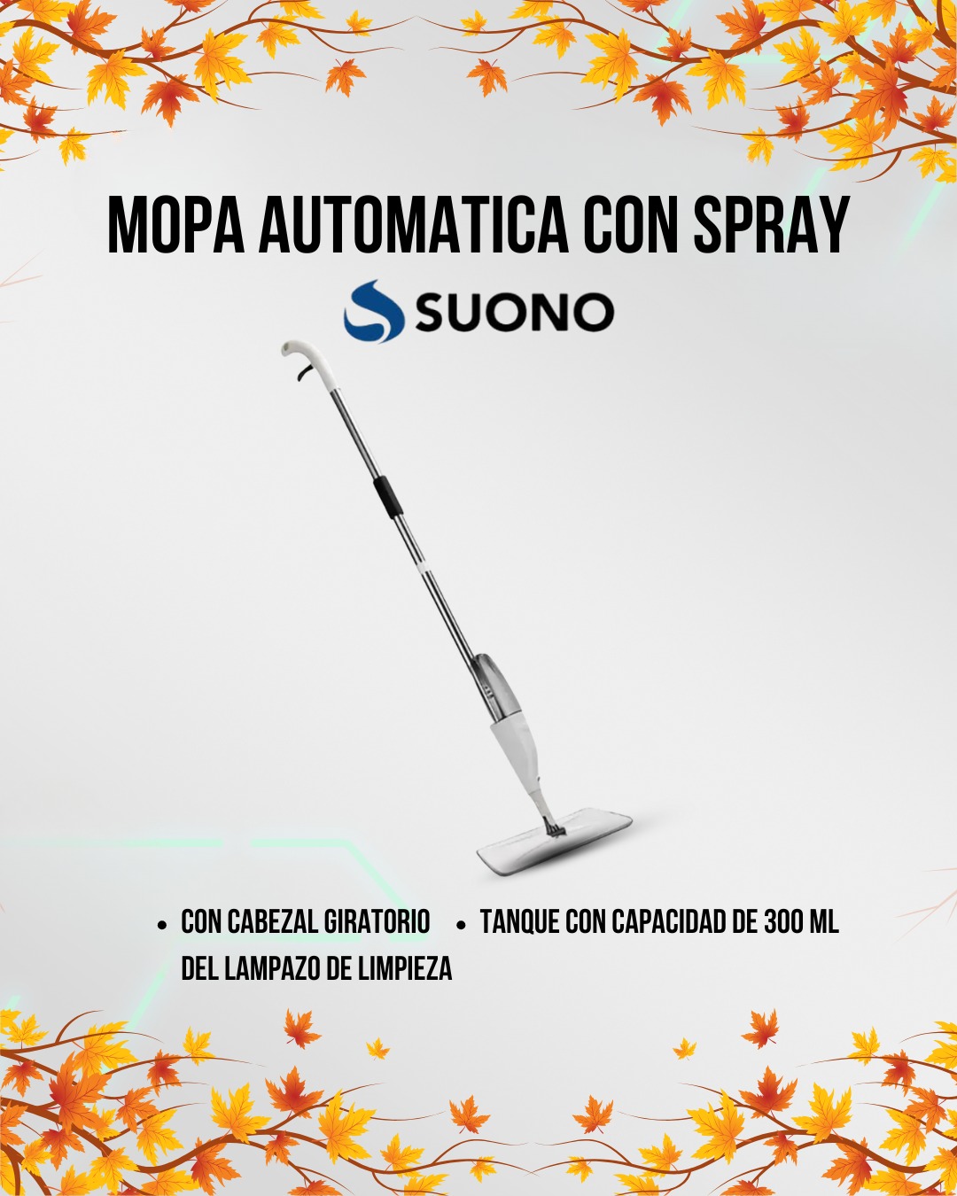 Mopa Automática con Spray