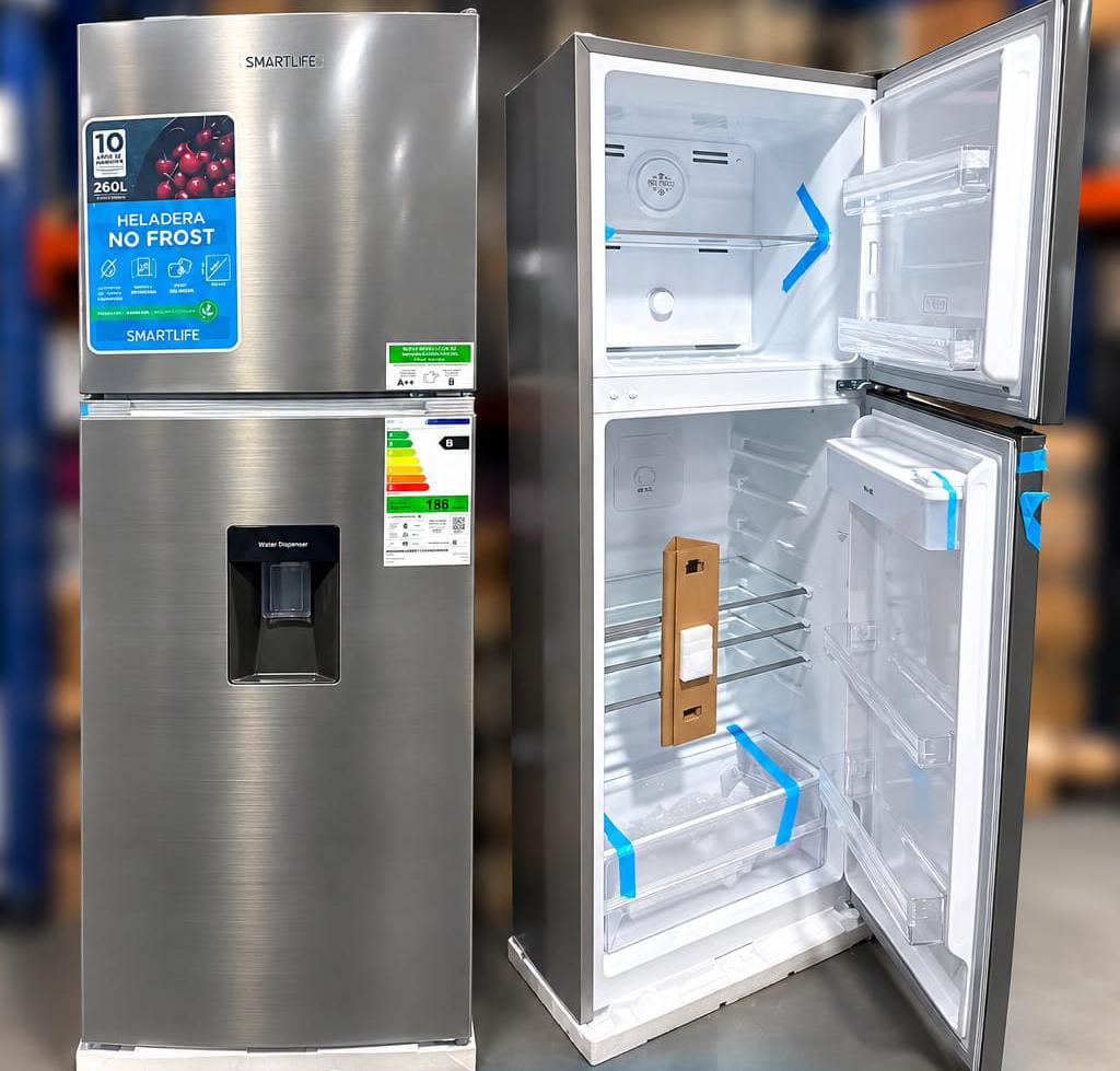Heladera SmartLife con Dispenser No Frost Inverter 260L