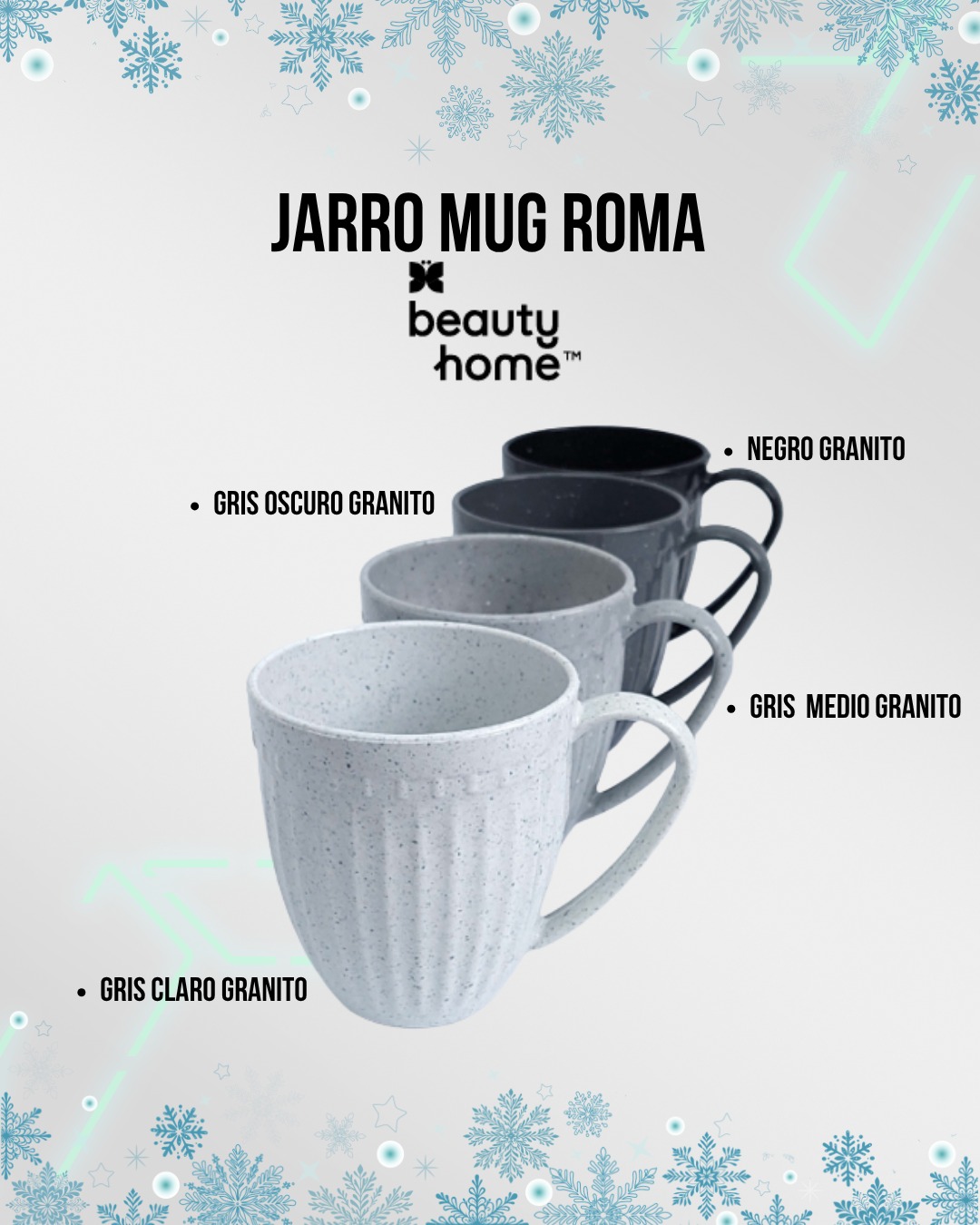 Jarrito Mug Roma Granito