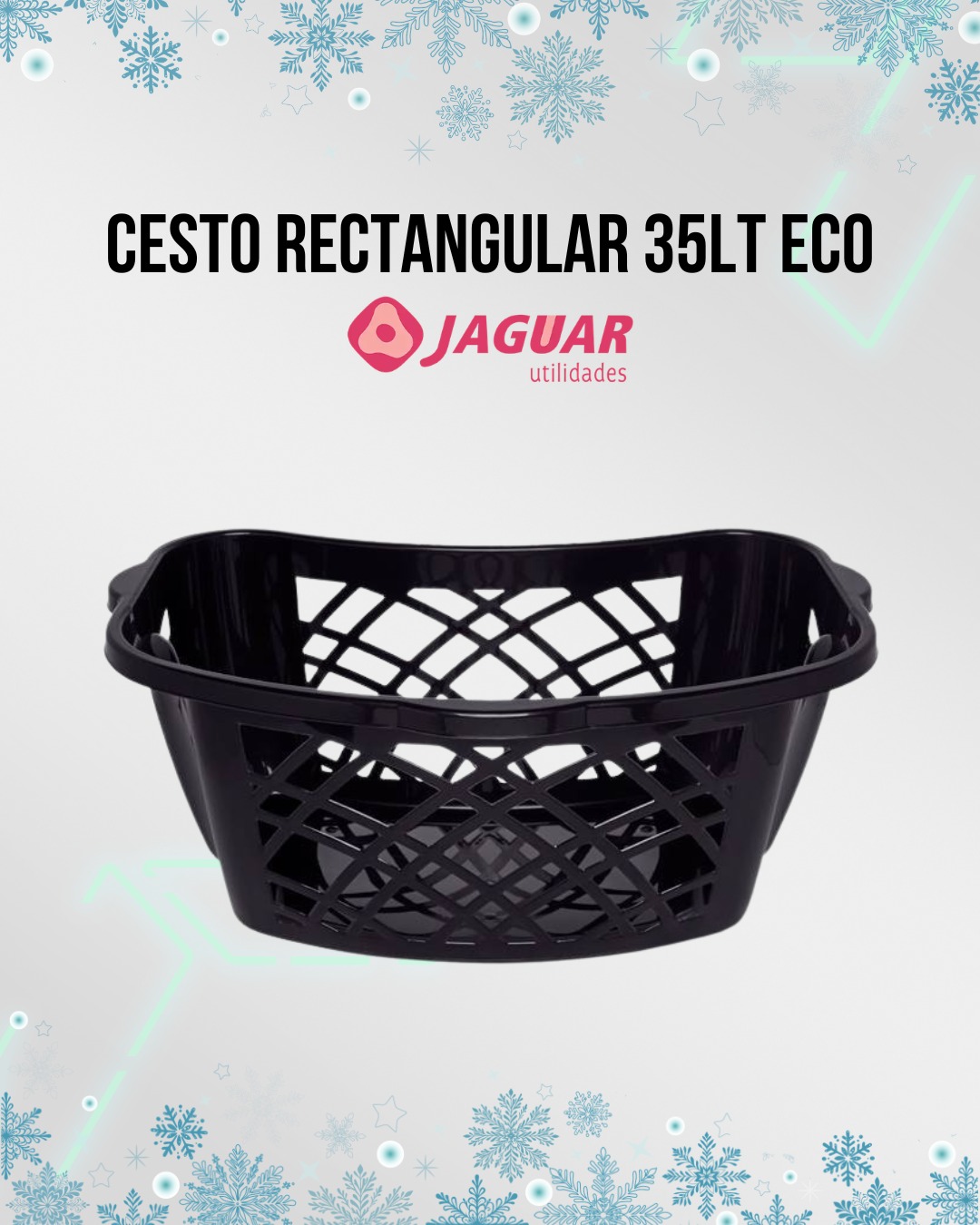Cesto Rect Calado 35l Eco Jaguar