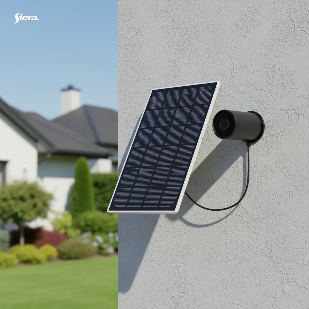Panel Solar S50 SIECO para Cámaras y Porteros