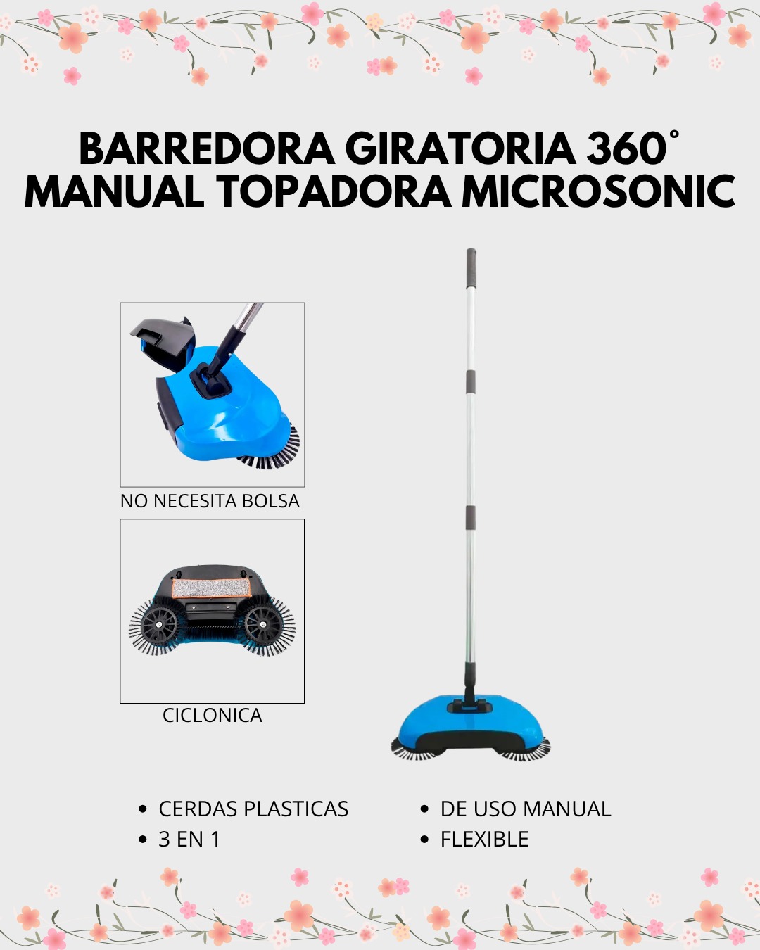 Topadora Microsonic Barredora