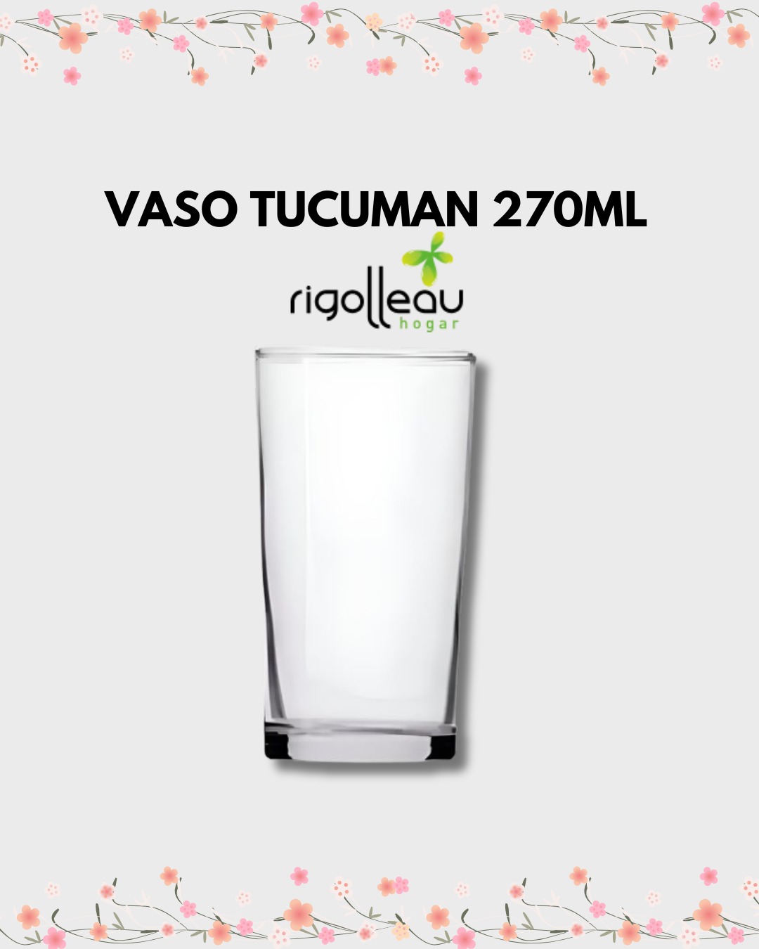 Vaso Tucumán 270 ML RIVAVIN489429