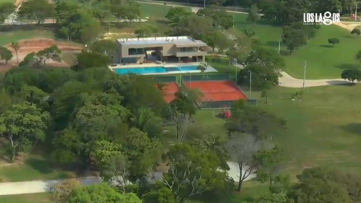 Country Club Los Lagos desde el aire