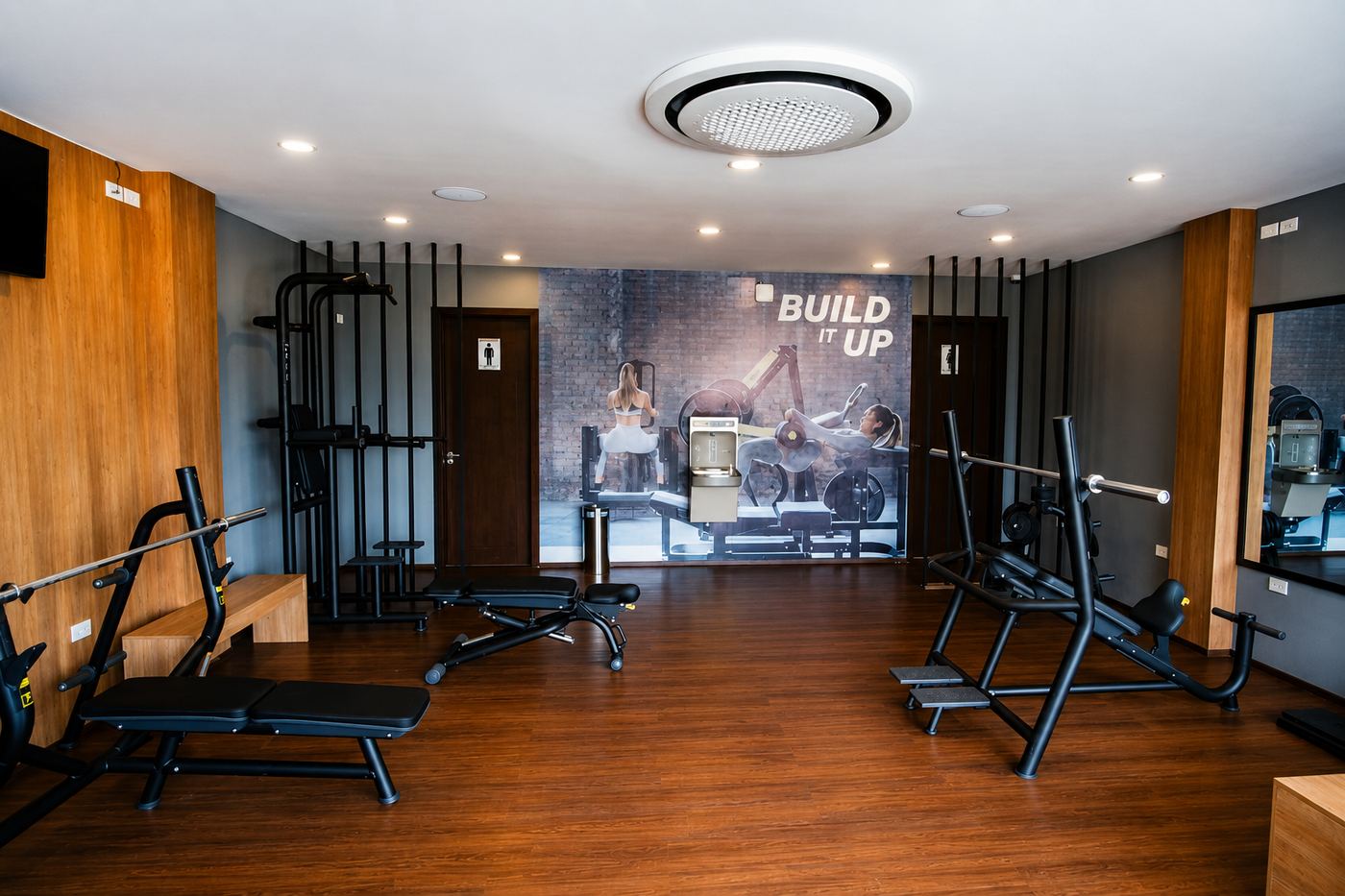 Gimnasio, área funcional