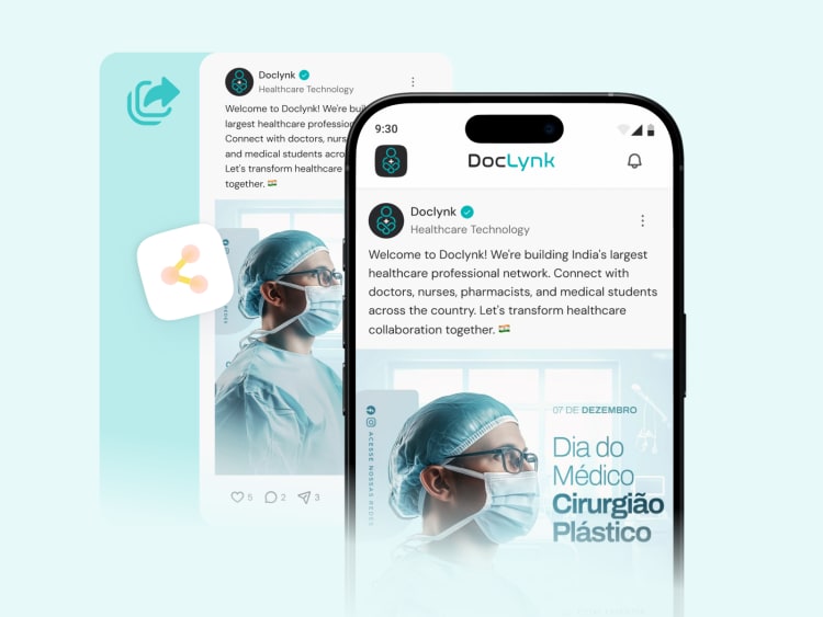 DocLynk app: the UI UX design behind it, 1 of 2