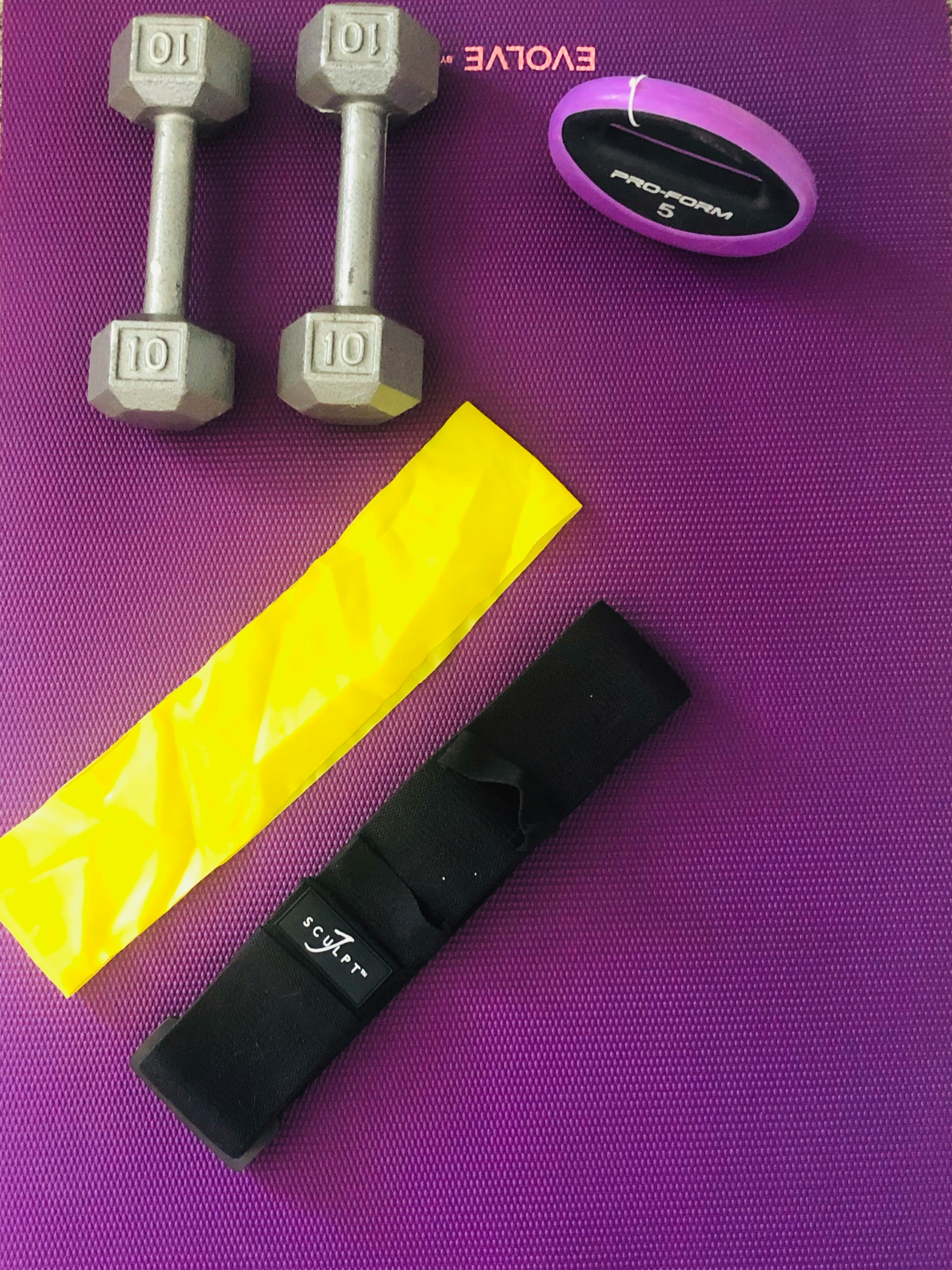 Fit Simplify set of five resistance loop bands