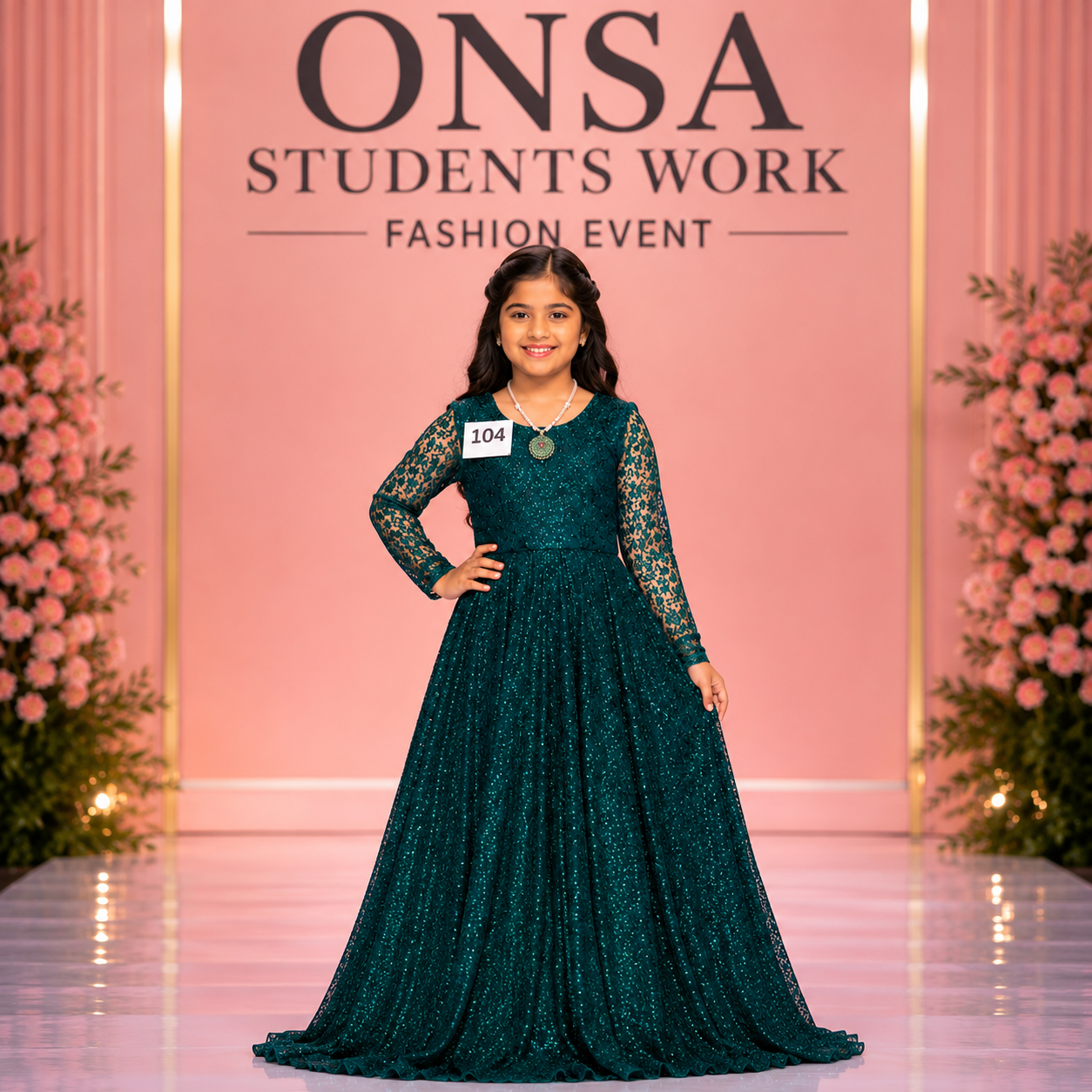 Garment stitched by an ONSA student