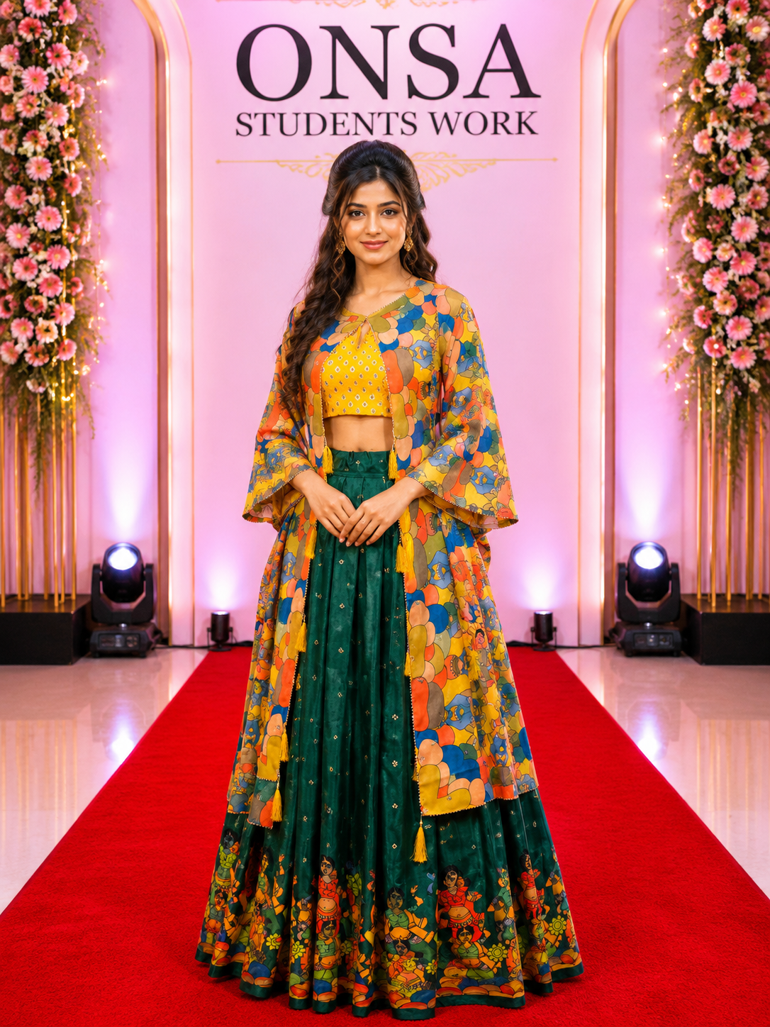 Garment stitched by an ONSA student