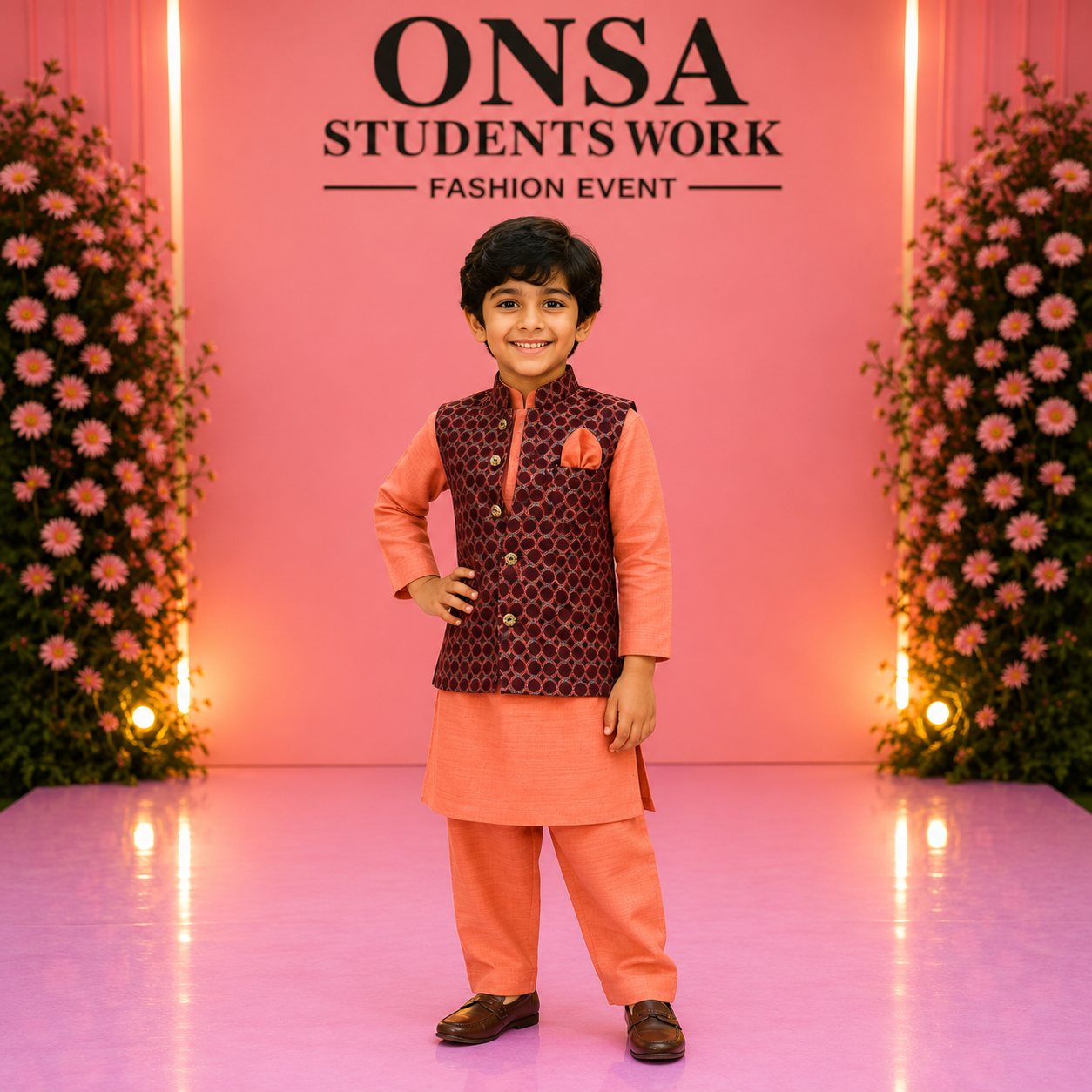 Garment stitched by an ONSA student