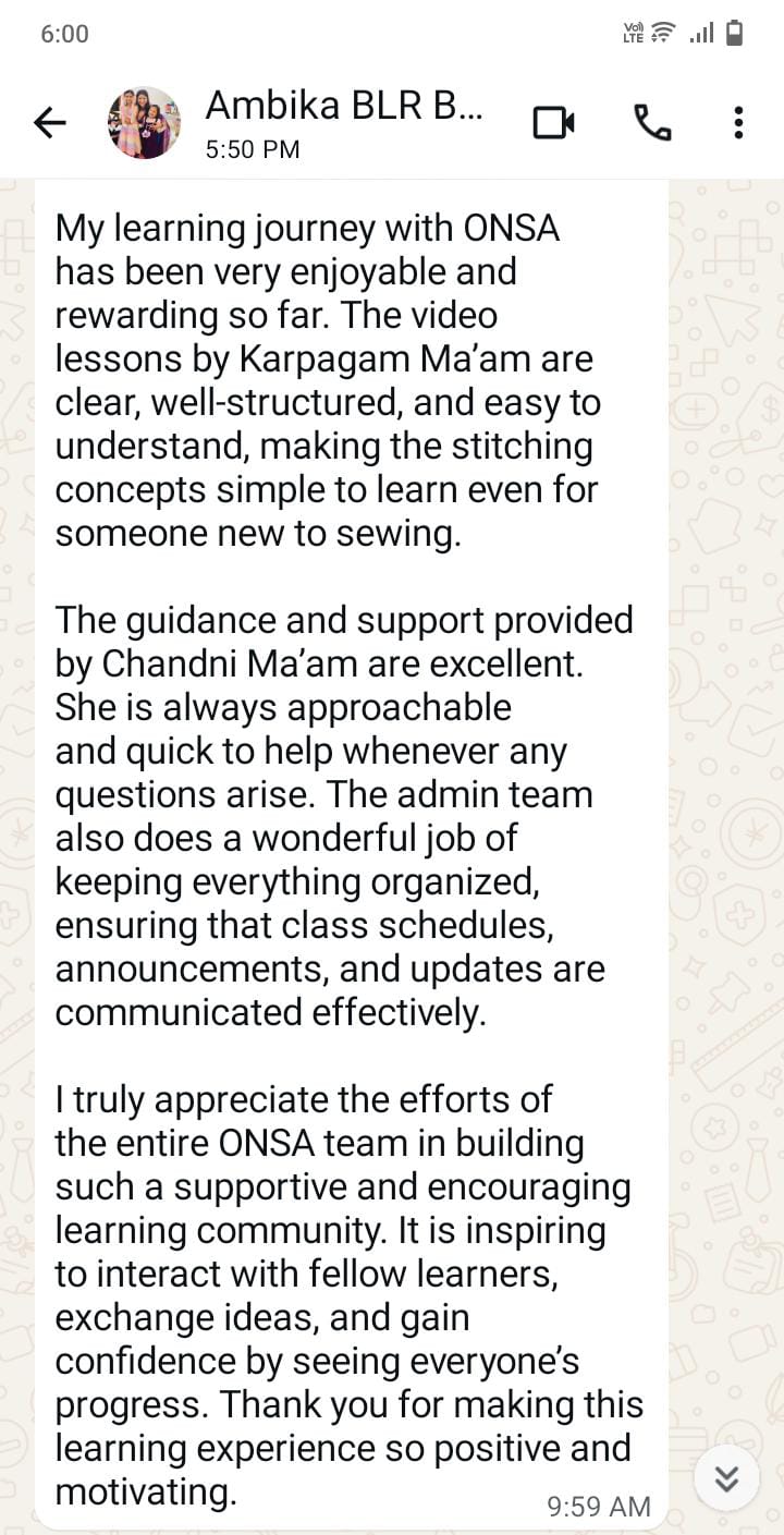 WhatsApp message from an ONSA student (10)