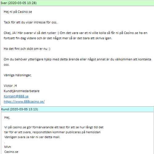 888 casino - Vår samlade upplevelse