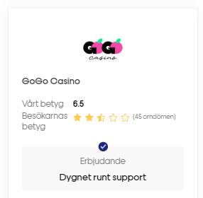 casinobetyg-GOGO