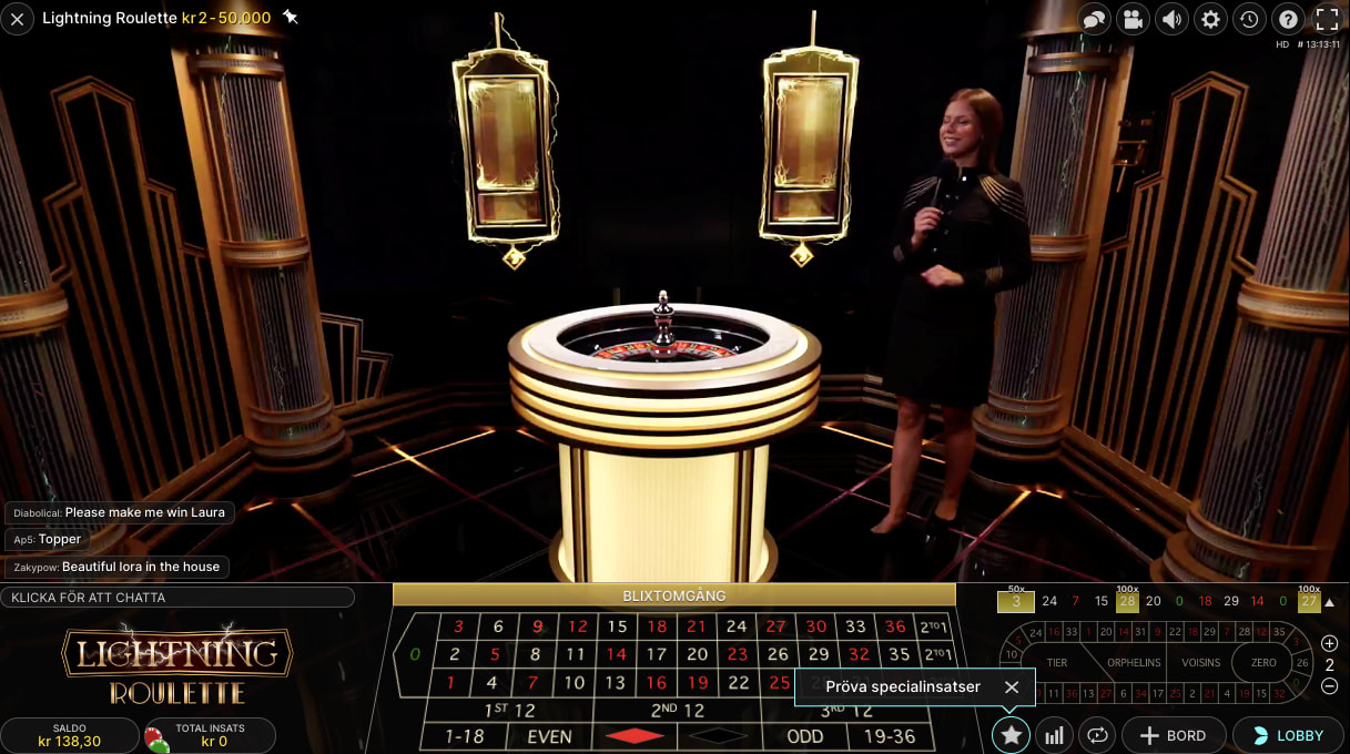 evolution gaming roulette