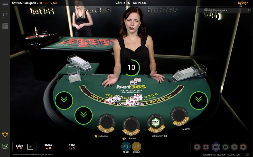 playtech blackjack