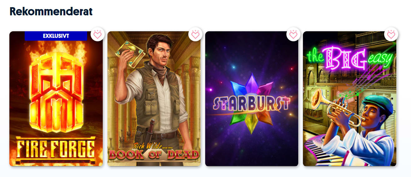 nya casinon spel