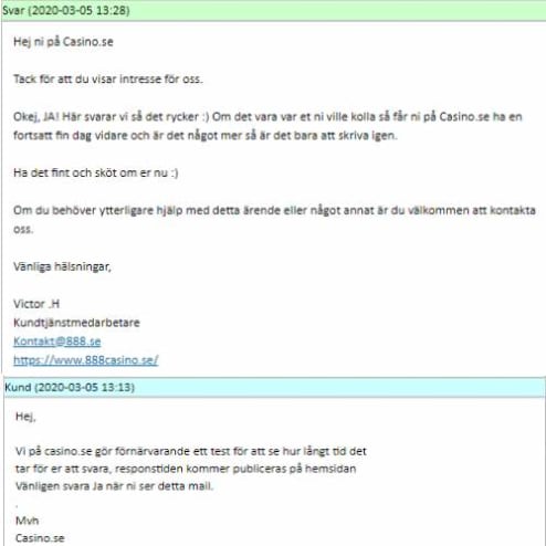 888 casino - Vår samlade upplevelse