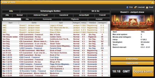battle of slots videoslots
