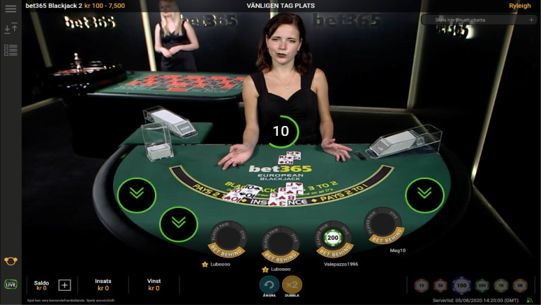 playtech blackjack