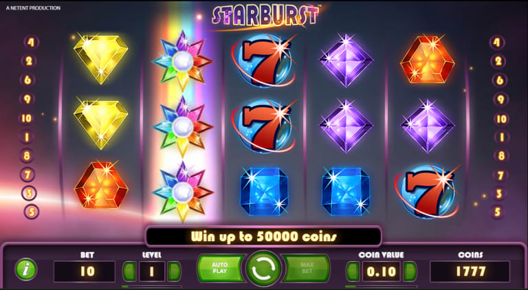 Starburst spelautomat