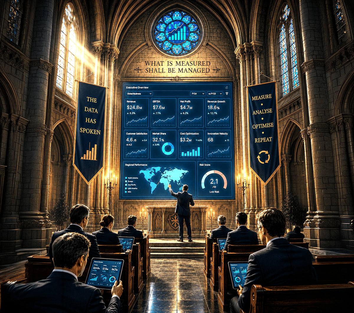 In Data We Trust Notes from the Church of Analytics