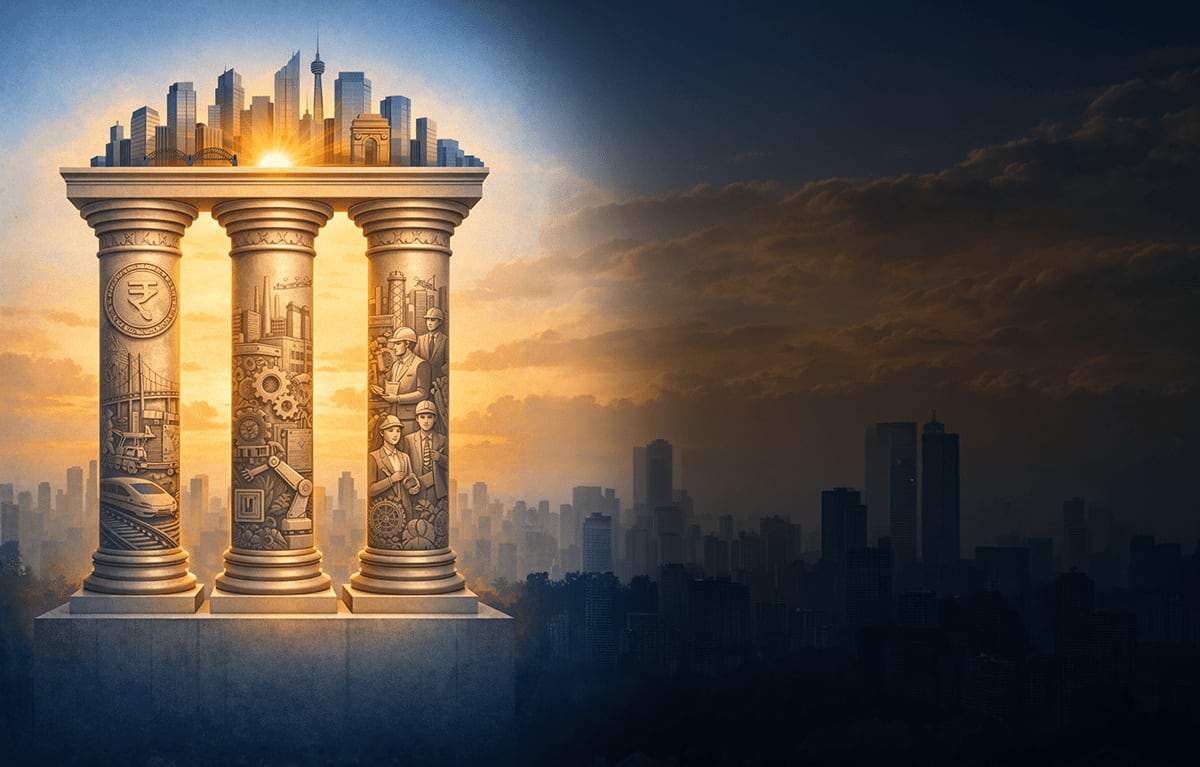 The ‘Kartavya’ Blueprint THREE PILLARS OF INDIA’S GROWTH STRATEGY