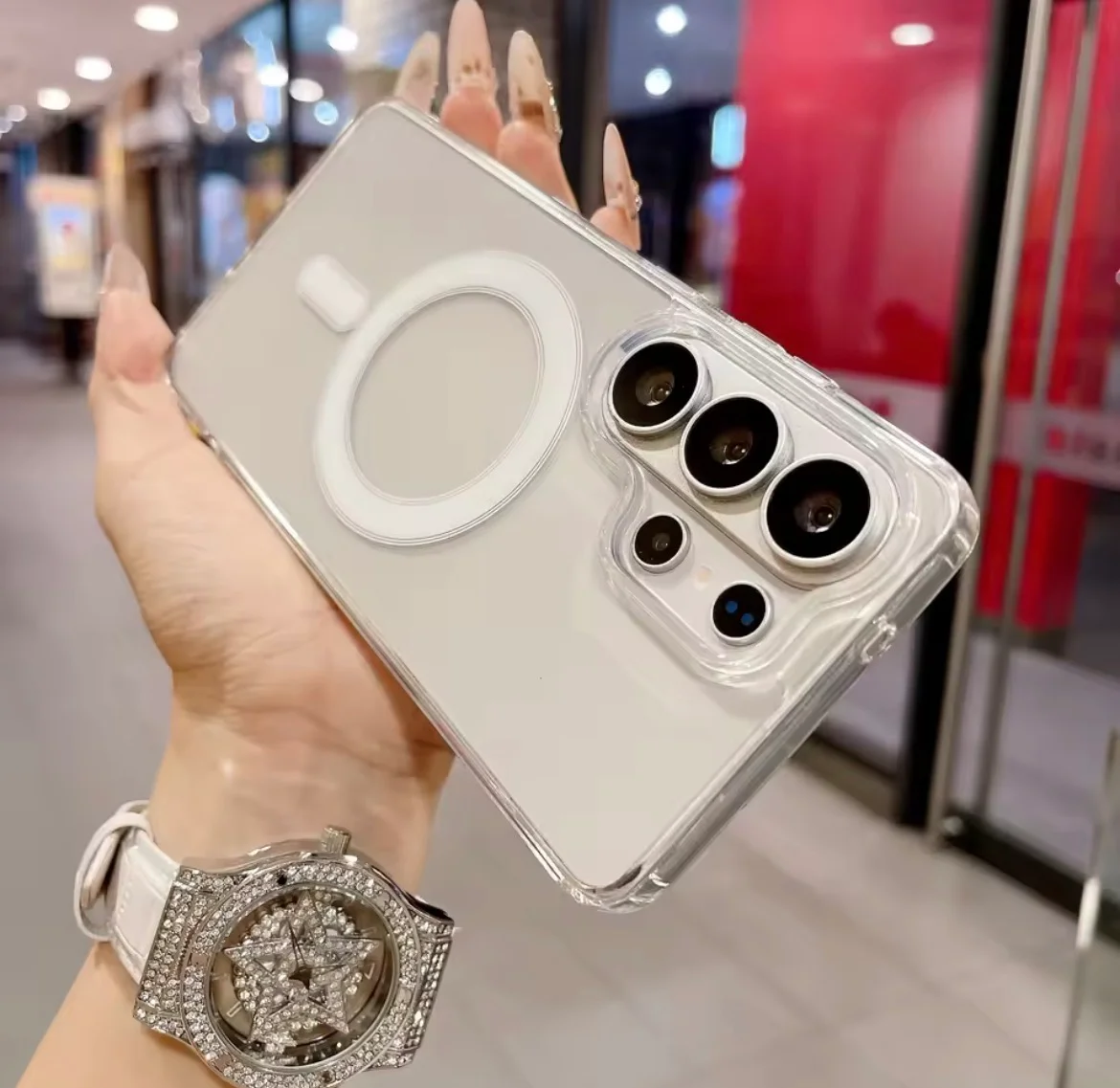 Clear MagSafe Case for Samsung