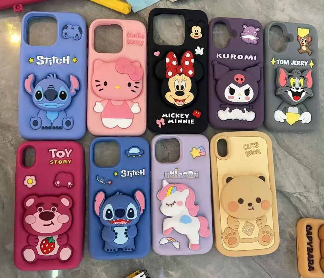 3D Cartoon Silicone Case