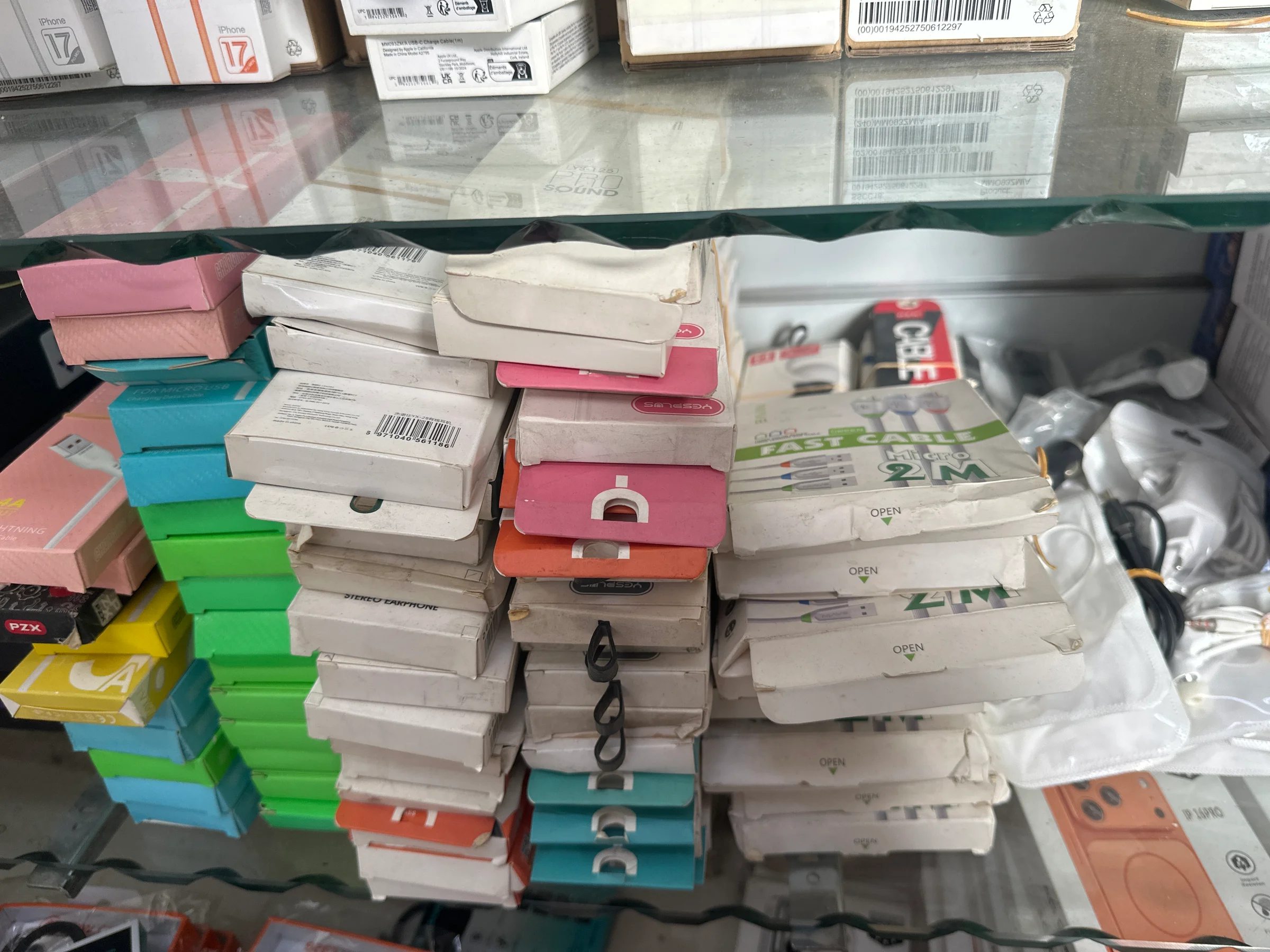 كوابل و سماعات مشكل