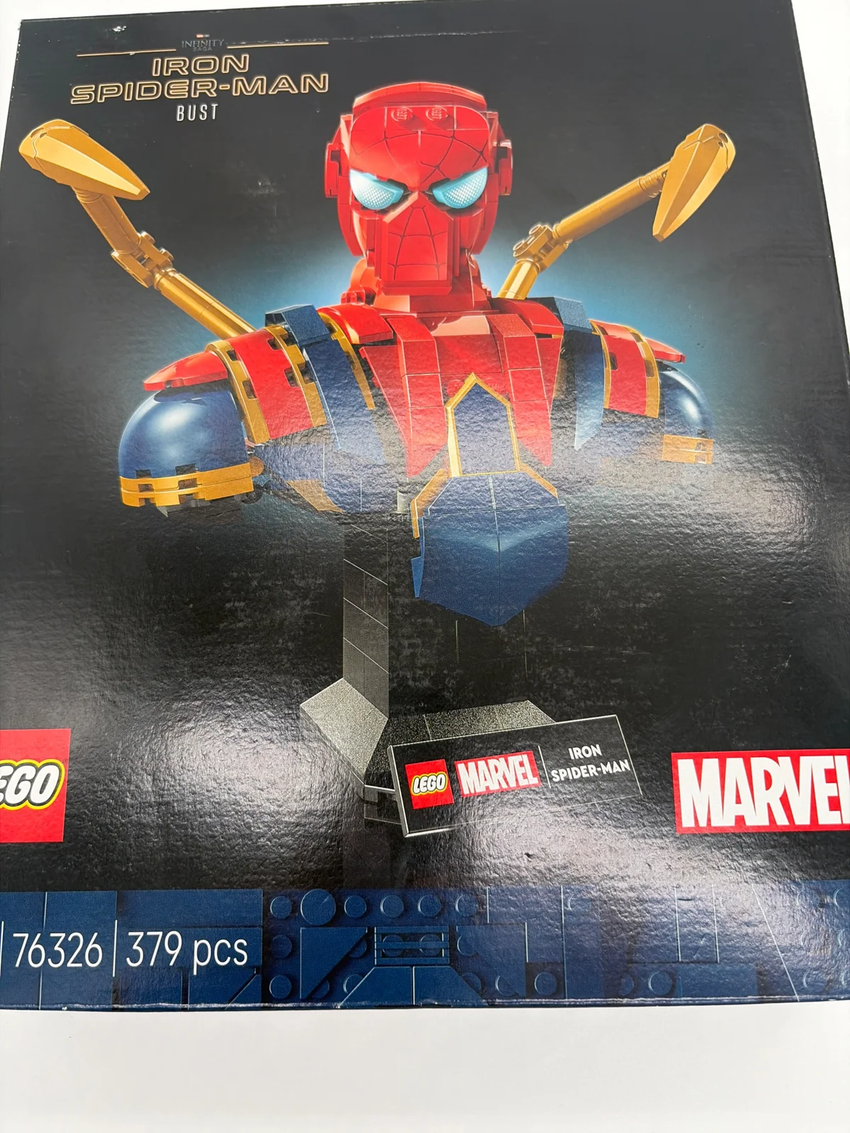 LEGO Marvel 76326 Iron Spider-Man Bust